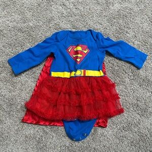 6-9 month supergirl Superman superhero Costume